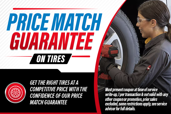 Price Match Guarantee on Tires